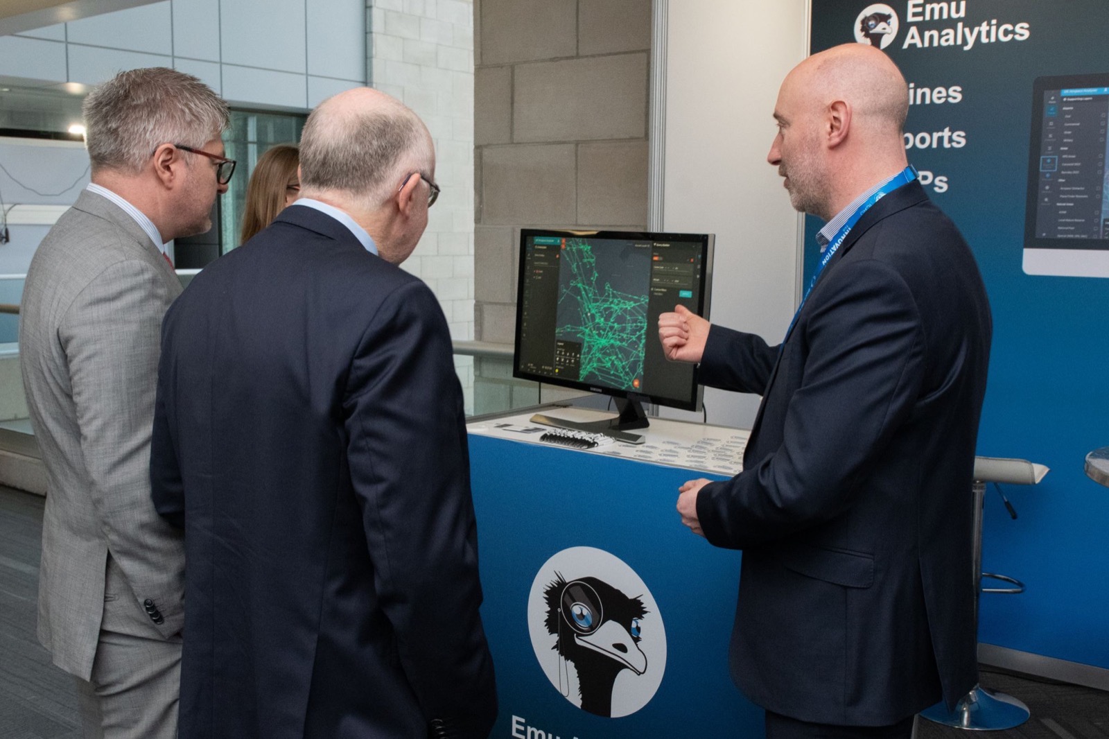 Team Emu at the ICAO Innovation Fair in Montreal, Canada
