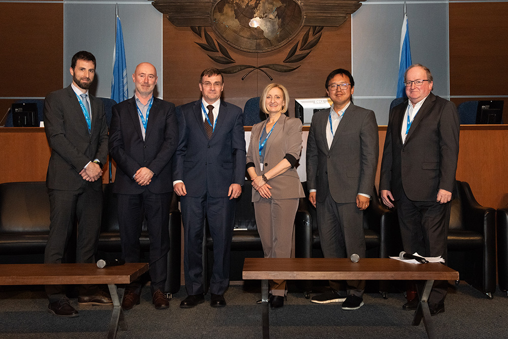 Panel discussion on digital twin technology at the ICAO Innovation Fair